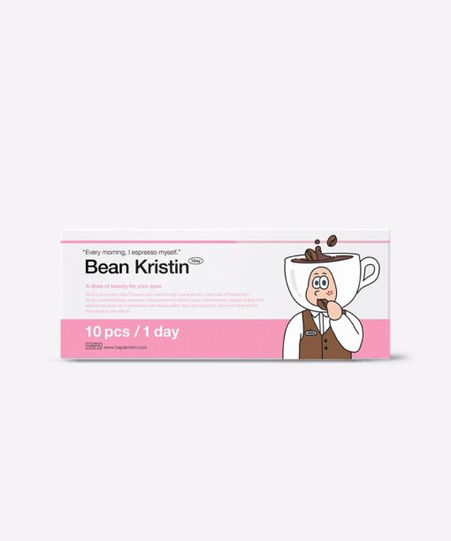 하파크리스틴 Bean Kristin 원데이 컬러렌즈 Cold Brown (10개들이)