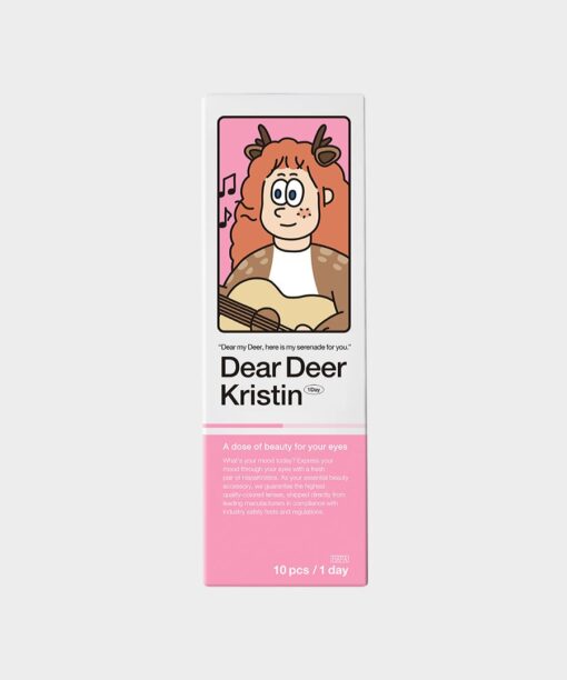 하파크리스틴 Dear Deer Kristin 원데이 컬러렌즈 Bam Brown (10개들이)